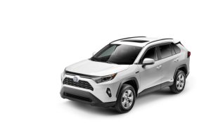 Toyota RAV4 Hood Deflector - Husky Liners - Aeroskin - Smoke - `19-`24